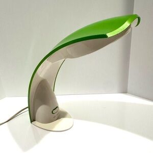 OttLite 14” Natural ClearSun LED Green Desk Table Lamp Curved Crafting HD Arched